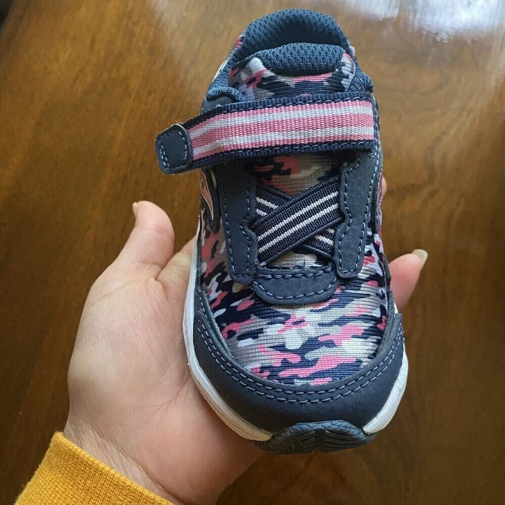Saucony Kids' Ride 10 Jr Running Shoe Pink Size Toddler 5W New